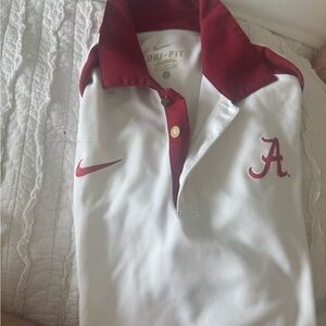 Nike Dri-Fit Alabama Crimson and White Shirt